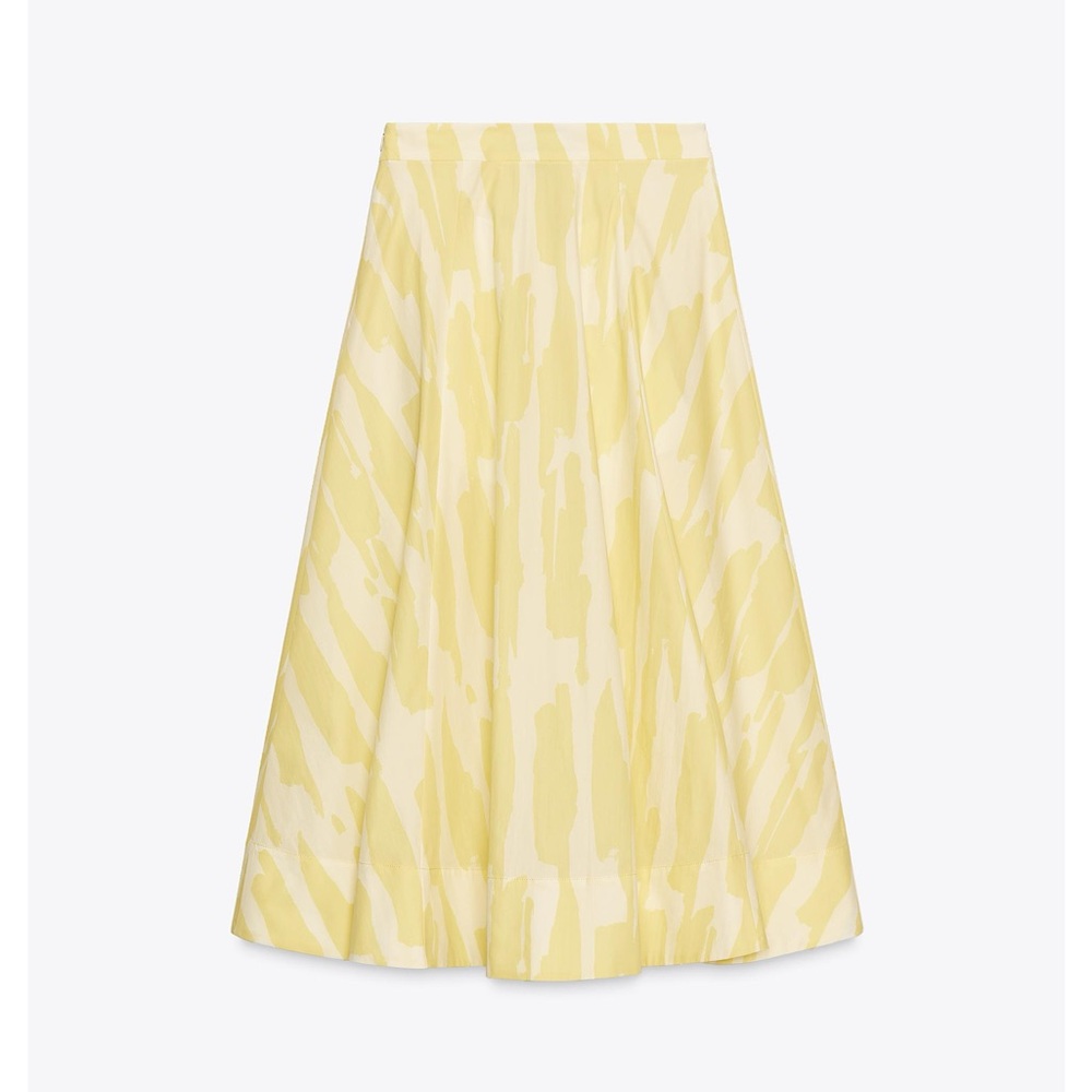 PRINTED MIDI SKIRT ZW COLLECTION - Picture 5 of 7
